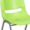 Flash Furniture Green Shell Stack Chair RUT-EO1-GN-GG - alternate 7